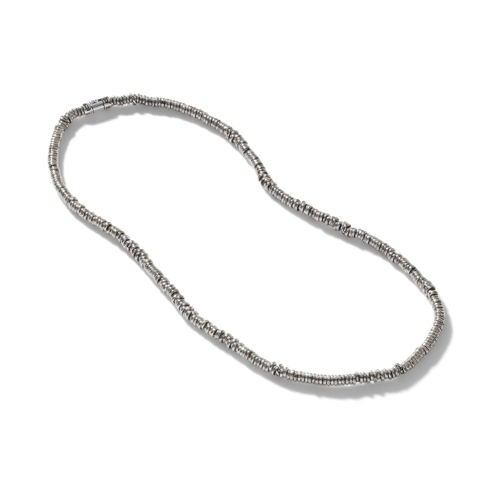 Men John Hardy Beads^Heishi Necklace, Sterling Silver