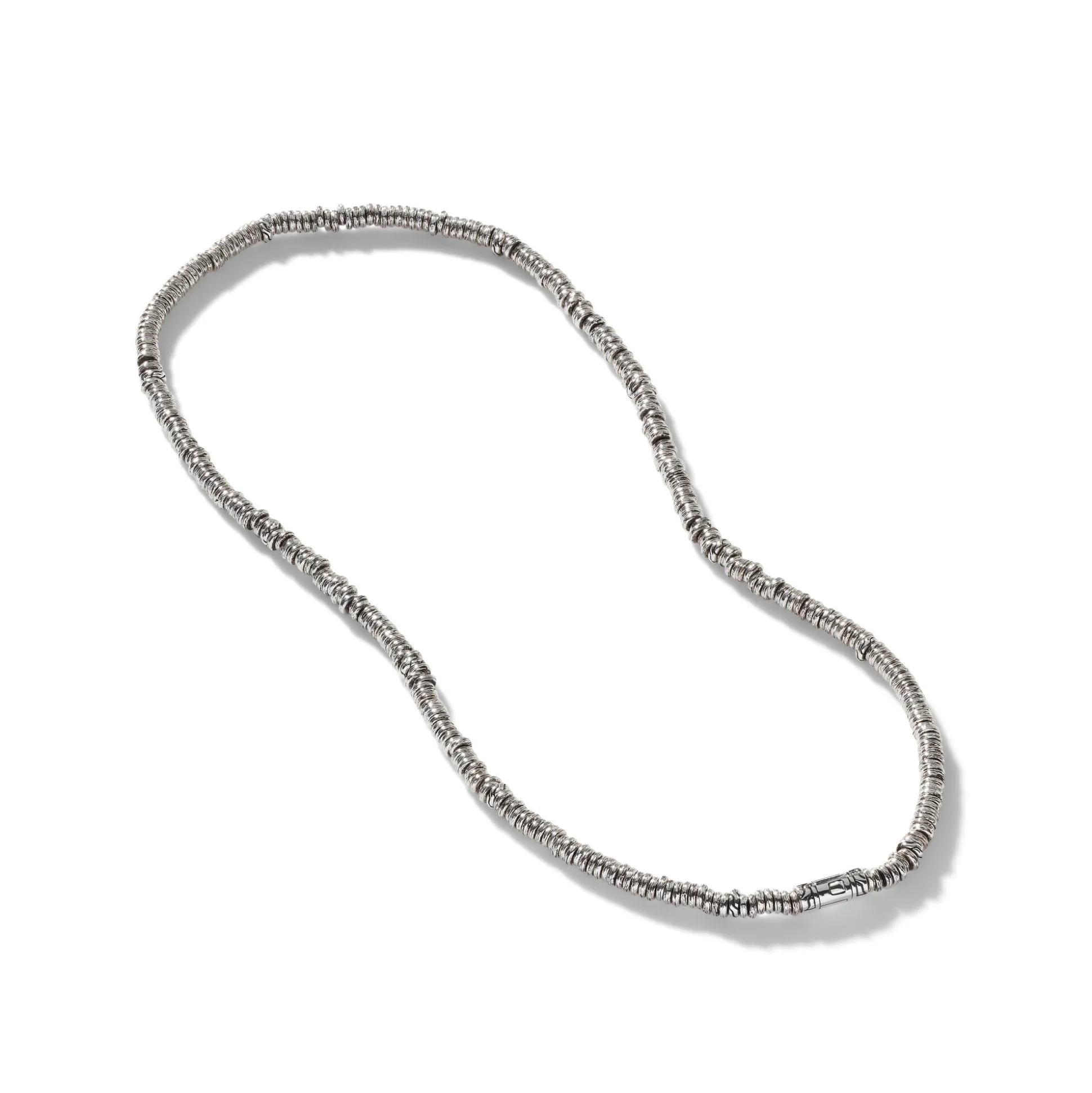 Men John Hardy Beads^Heishi Necklace, Sterling Silver