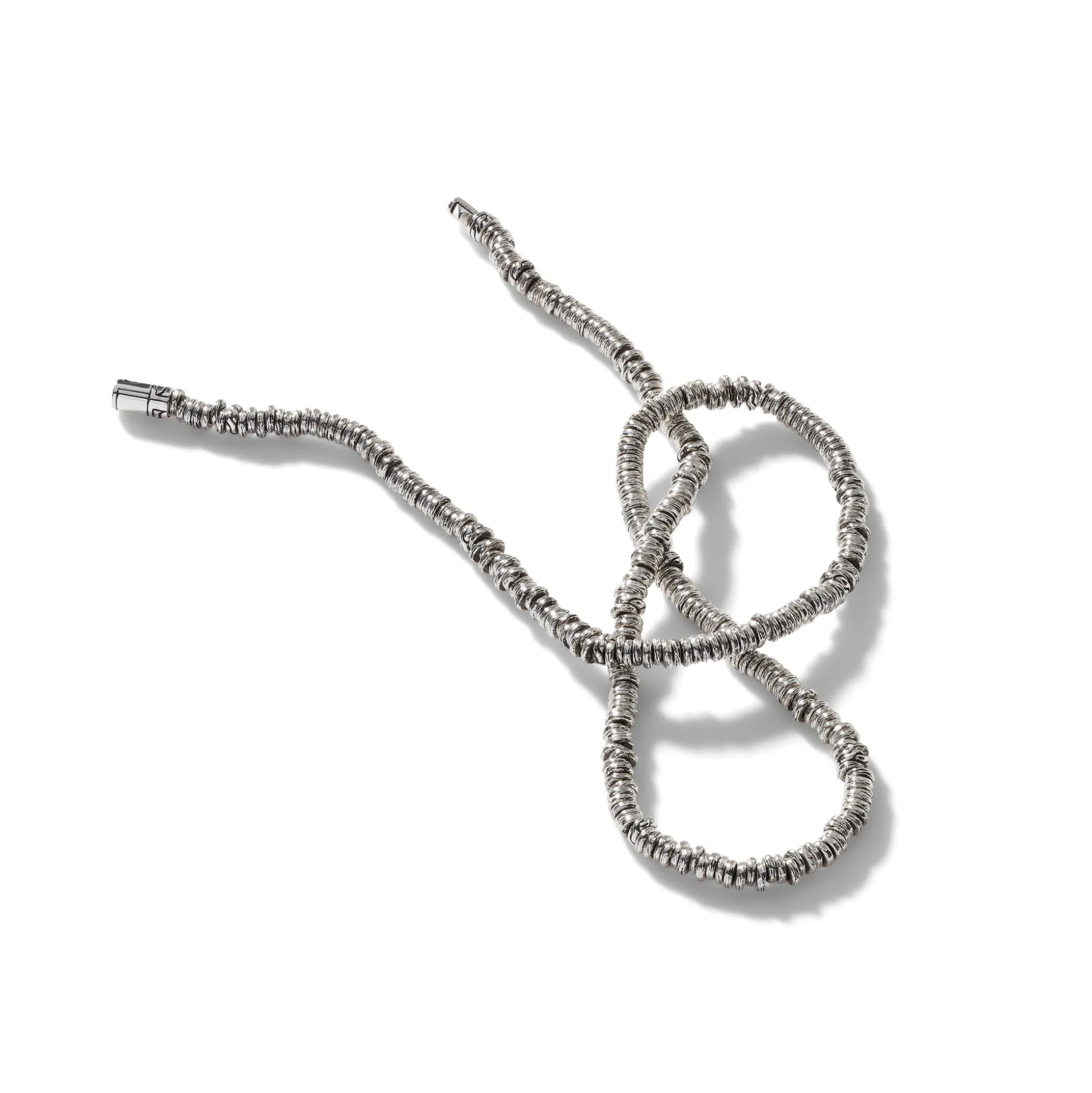 Men John Hardy Beads^Heishi Necklace, Sterling Silver