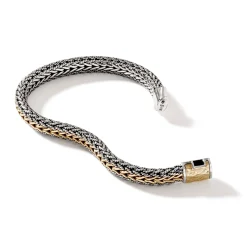 Men John Hardy Chains^Icon Bracelet, Gold, Sterling Silver, 8Mm