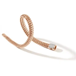 Women John Hardy Chains^Icon Bracelet, Silver, Diamonds, 6.5Mm