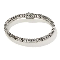 Women John Hardy Chains^Icon Bracelet, Sterling Silver, Gold, 6.5Mm