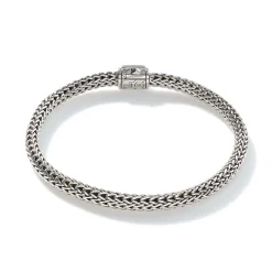 Men John Hardy Chains^Icon Bracelet, Sterling Silver, Turquoise, 5Mm