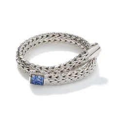 Men John Hardy Chains^Icon Bracelet, Sterling Silver, Pave, 7.5Mm