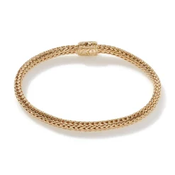 Women John Hardy Chains^Icon Bracelet, Sterling Silver, Diamonds, 5Mm