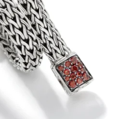 Men John Hardy Chains^Icon Bracelet, Sterling Silver, Pave, 6.5Mm