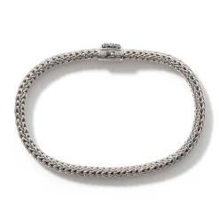 Women John Hardy Chains^Icon Bracelet, Sterling Silver, Pave, 5Mm