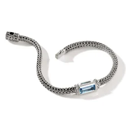Men John Hardy Chains^Icon Bracelet, Sterling Silver, Gemstone, 5Mm