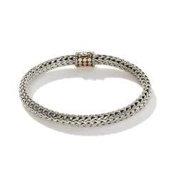 Women John Hardy Chains^Icon Dot Bracelet, Sterling Silver, Gold