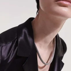 Women John Hardy Layering^Icon Necklace, Sterling Silver, 8.5Mm