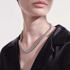 Women John Hardy Layering^Icon Necklace, Sterling Silver, 5Mm