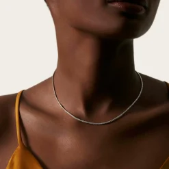 Women John Hardy Layering^Icon Necklace, Sterling Silver, 2.5Mm