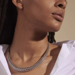 Women John Hardy Layering^Icon Necklace, Sterling Silver, 13Mm