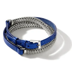 Women John Hardy Chains^Icon Wrap, Sterling Silver, Leather