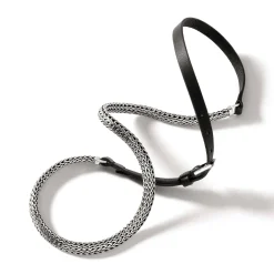 Women John Hardy Chains^Icon Wrap, Sterling Silver, Leather
