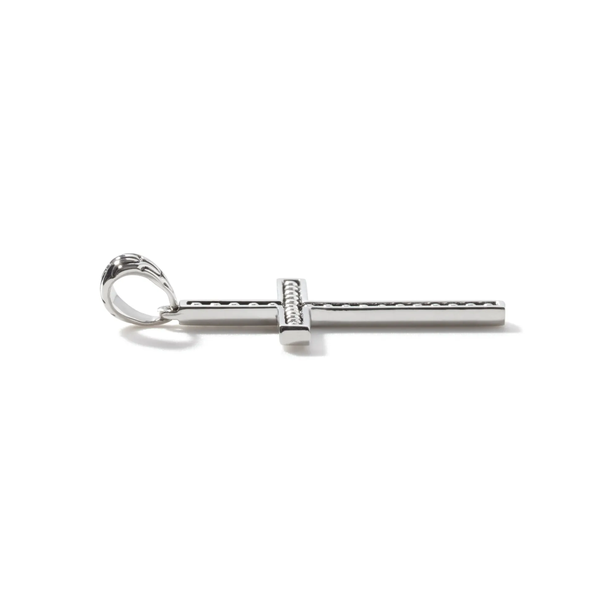 Men John Hardy Tags & Pendants^Jawan Cross Pendant Necklace, Sterling Silver