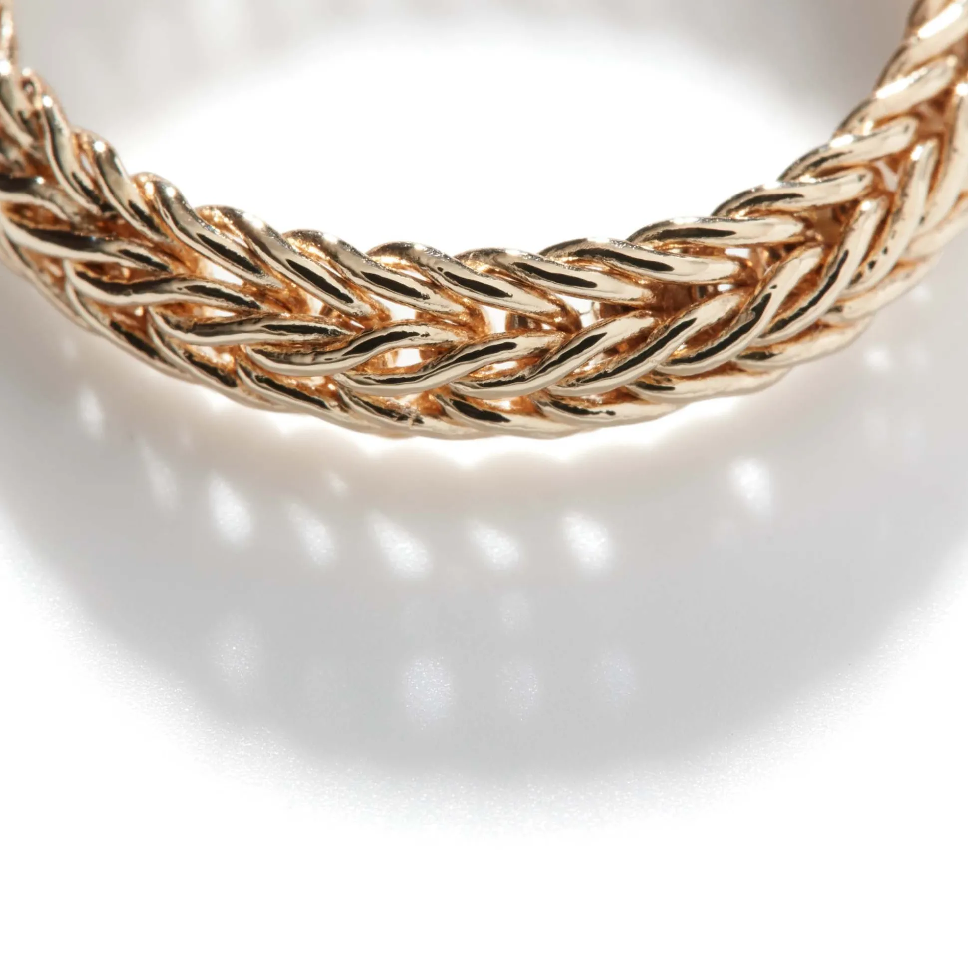 Women John Hardy Soft^Kami Chain Band Ring, Sterling Silver, Slim