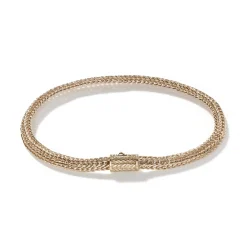 Men John Hardy Chains^Kami Chain Bracelet, Gold, 4.5Mm