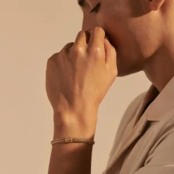 Men John Hardy Chains^Kami Chain Bracelet, Gold, 4.5Mm