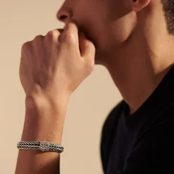 Men John Hardy Chains^Kami Chain Bracelet, Sterling Silver, 12Mm