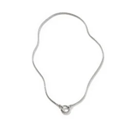 Women John Hardy Layering^Keyring Necklace, Sterling Silver, 2.5Mm