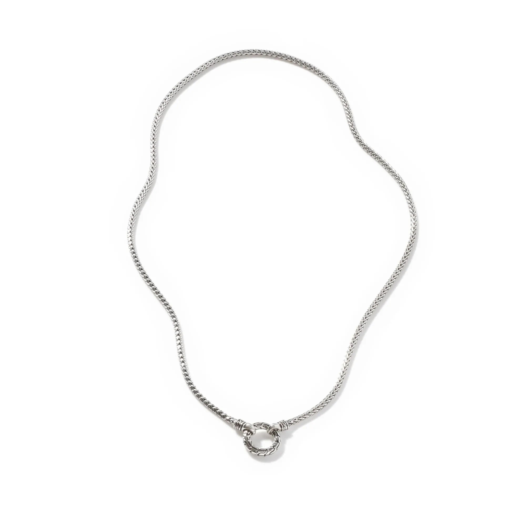 Women John Hardy Layering^Keyring Necklace, Sterling Silver, 2.5Mm