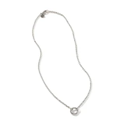 Women John Hardy Layering^Keyring Necklace, Sterling Silver, 2.45 Mm