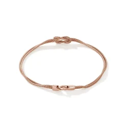 Men John Hardy Chains^Love Knot Bracelet, Gold, 1.8Mm