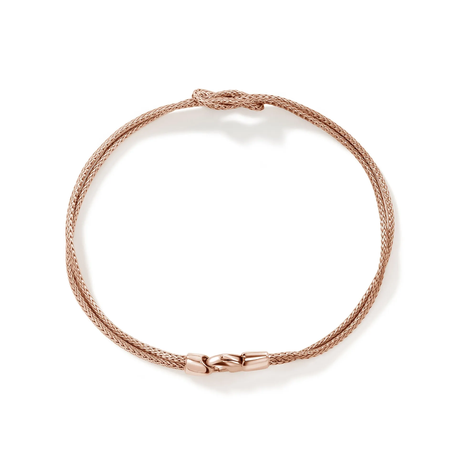 Men John Hardy Chains^Love Knot Bracelet, Gold, 1.8Mm
