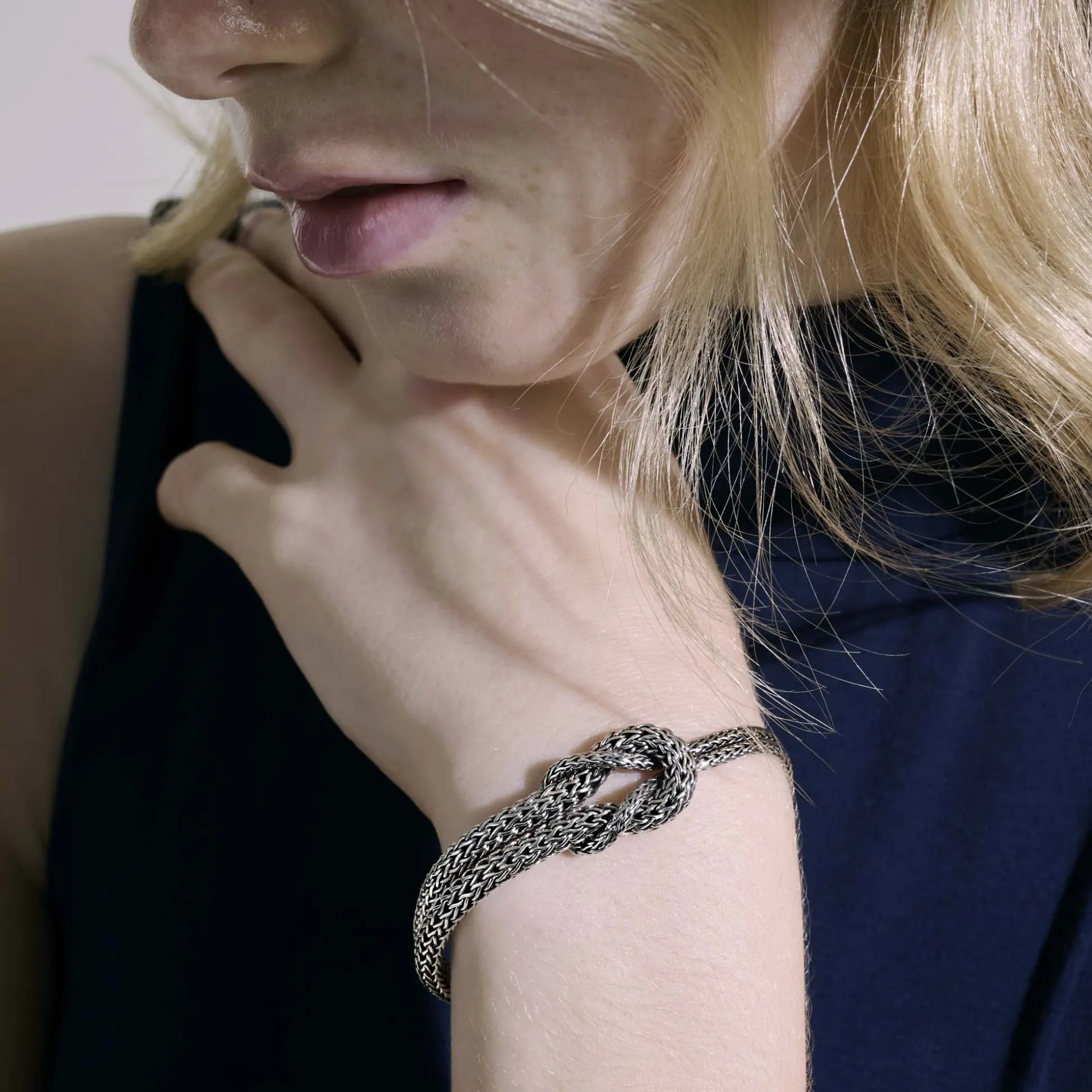 Men John Hardy Chains^Love Knot Bracelet, Sterling Silver, 2.5Mm