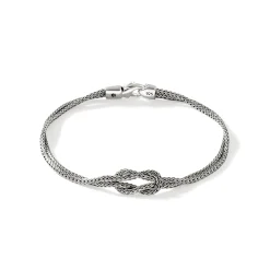 Men John Hardy Chains^Love Knot Bracelet, Sterling Silver, 1.8Mm
