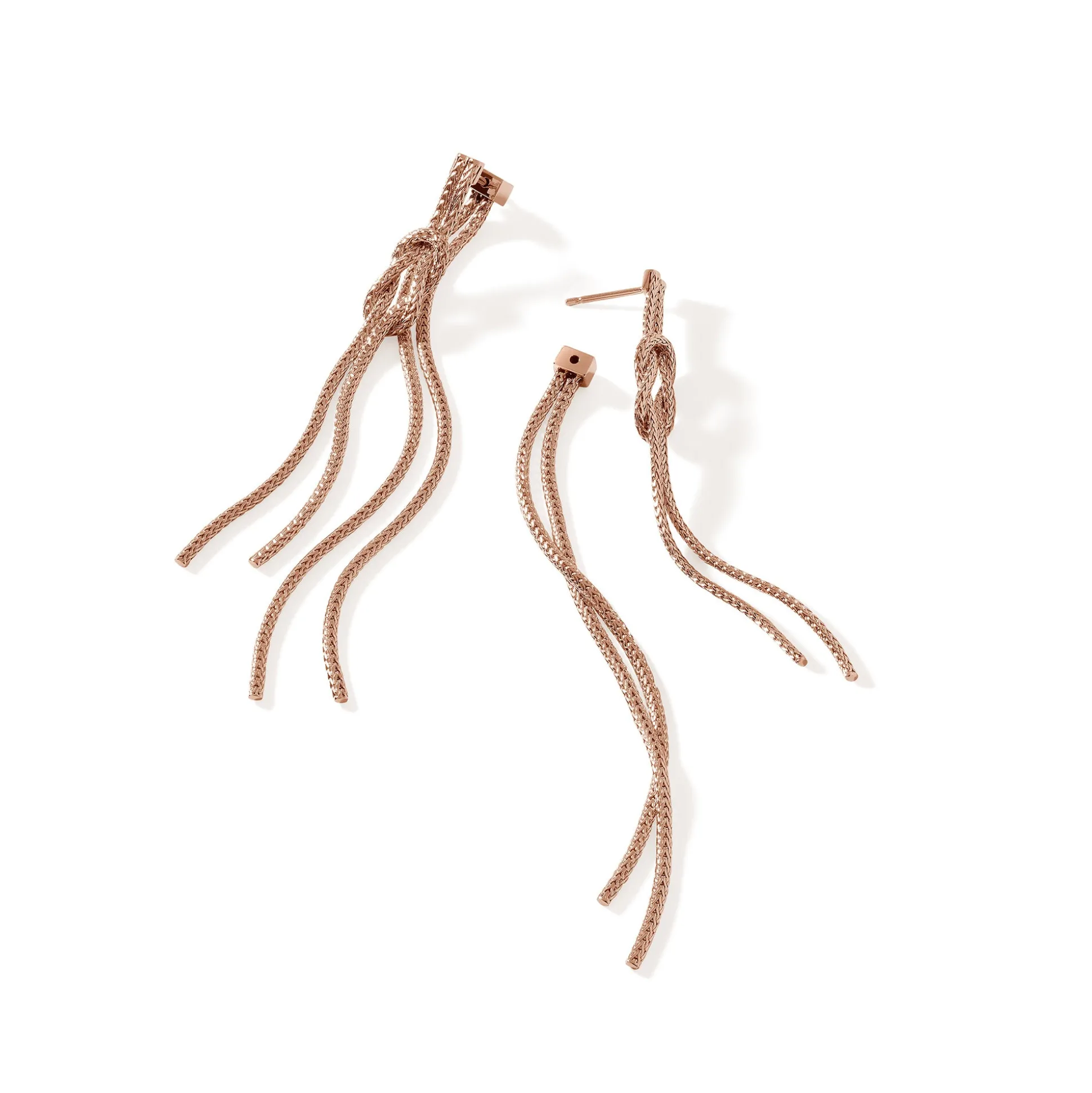 Women John Hardy Drops^Love Knot Drop Earring, Rose Gold
