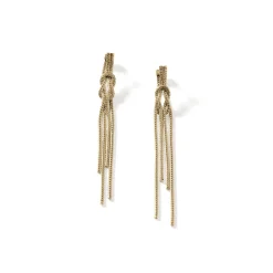 Women John Hardy Drops^Love Knot Drop Earring, Sterling Silver