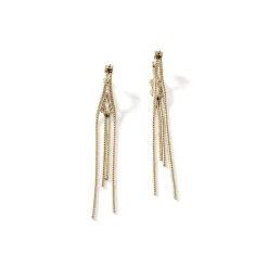 Women John Hardy Drops^Love Knot Drop Earring, Sterling Silver