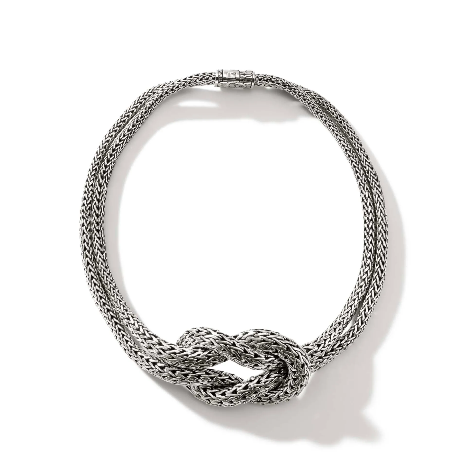 Women John Hardy Statement^Love Knot Necklace, Sterling Silver, 11.5Mm