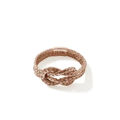 Women John Hardy Soft^Love Knot Ring, Gold, 1.8Mm