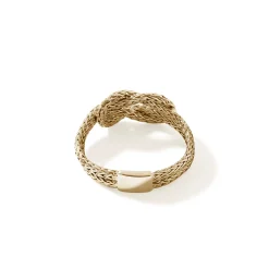 Women John Hardy Soft^Love Knot Ring, Gold, 1.8Mm