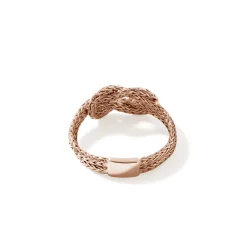 Women John Hardy Soft^Love Knot Ring, Sterling Silver, 2.5Mm