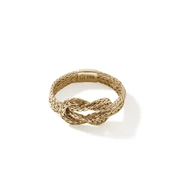 Women John Hardy Soft^Love Knot Ring, Sterling Silver, 2.5Mm