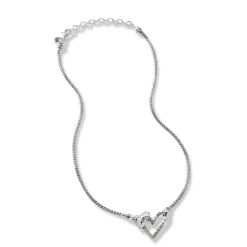 Women John Hardy Pendants^Manah Pendant Necklace, Silver, Diamonds