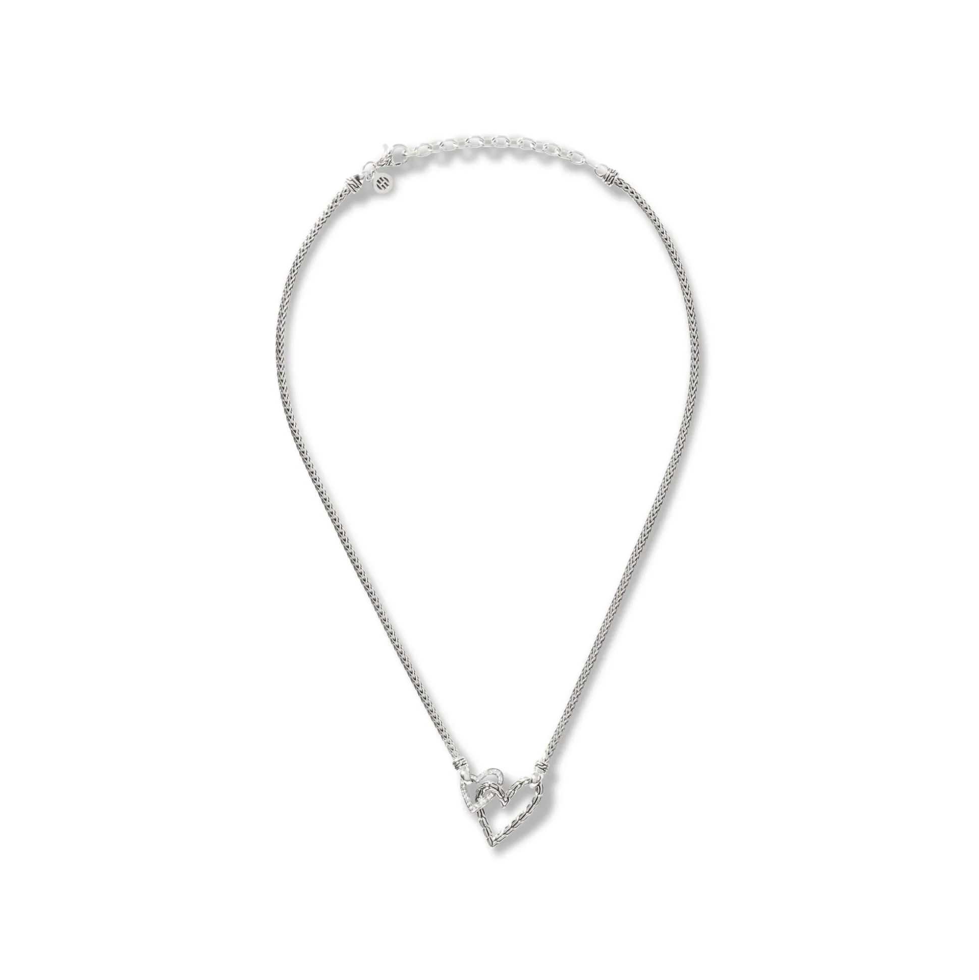 Women John Hardy Pendants^Manah Pendant Necklace, Silver, Diamonds
