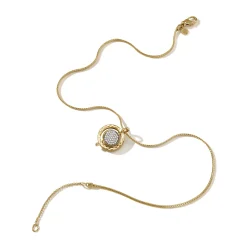 Women John Hardy Pendants^Moon Door Necklace, Gold, Diamonds