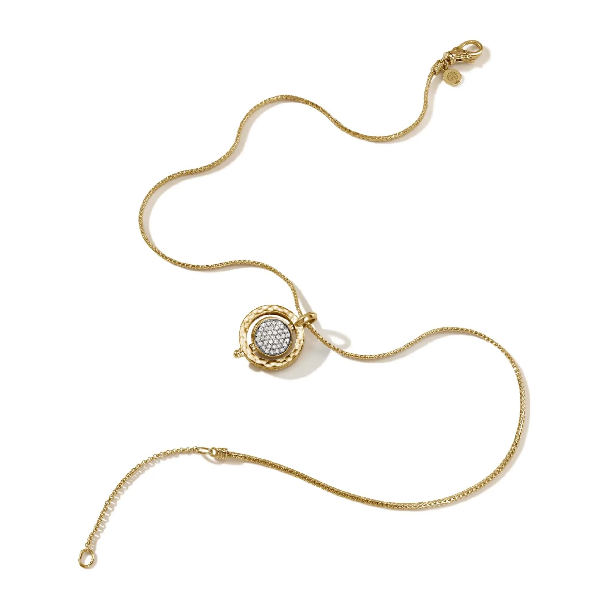 Women John Hardy Pendants^Moon Door Necklace, Gold, Diamonds