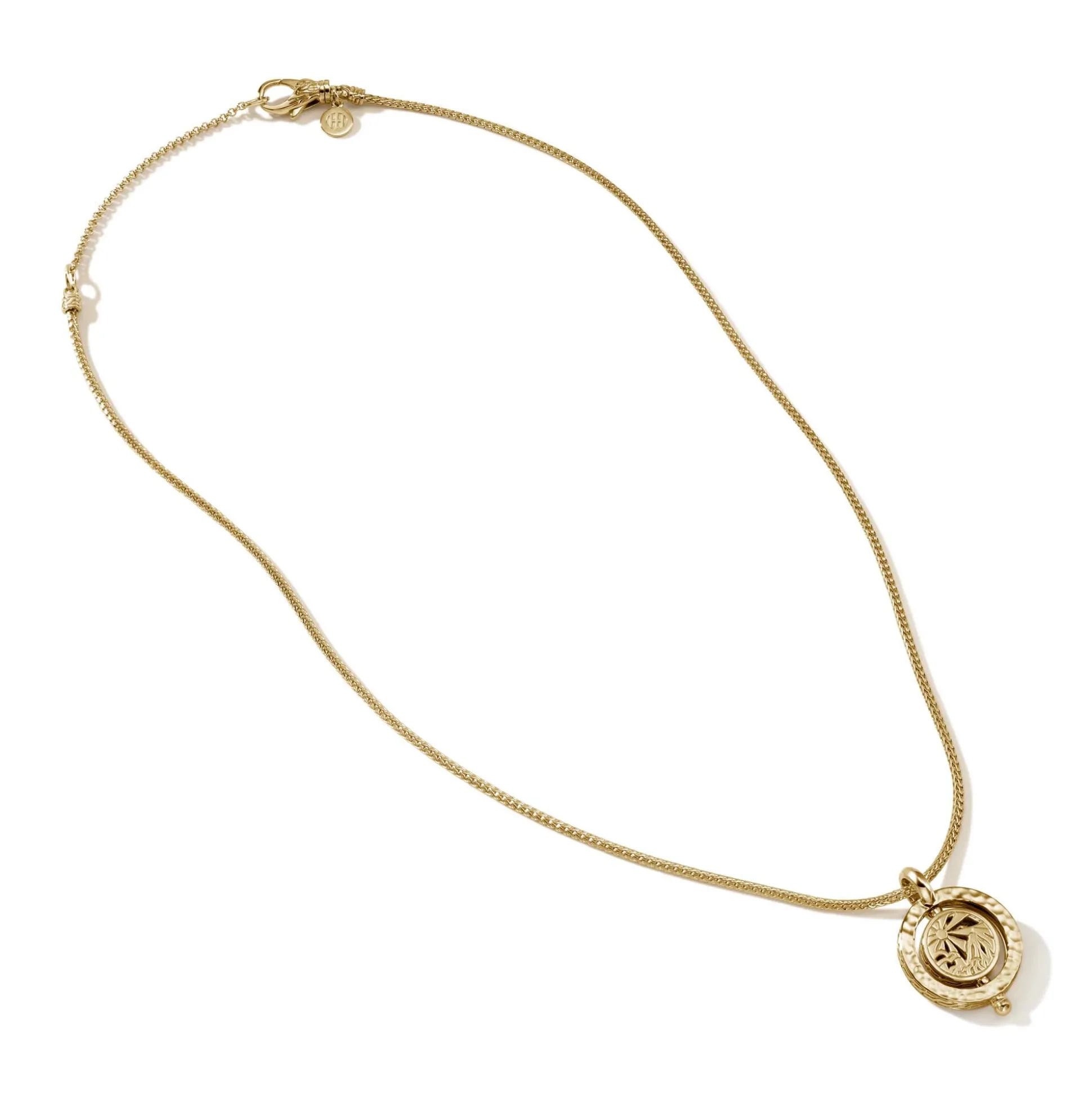 Women John Hardy Pendants^Moon Door Necklace, Gold, Diamonds