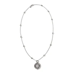 Women John Hardy Pendants^Moon Door Necklace, Sterling Silver, Pave