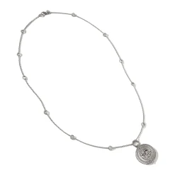 Women John Hardy Pendants^Moon Door Necklace, Sterling Silver, Pave