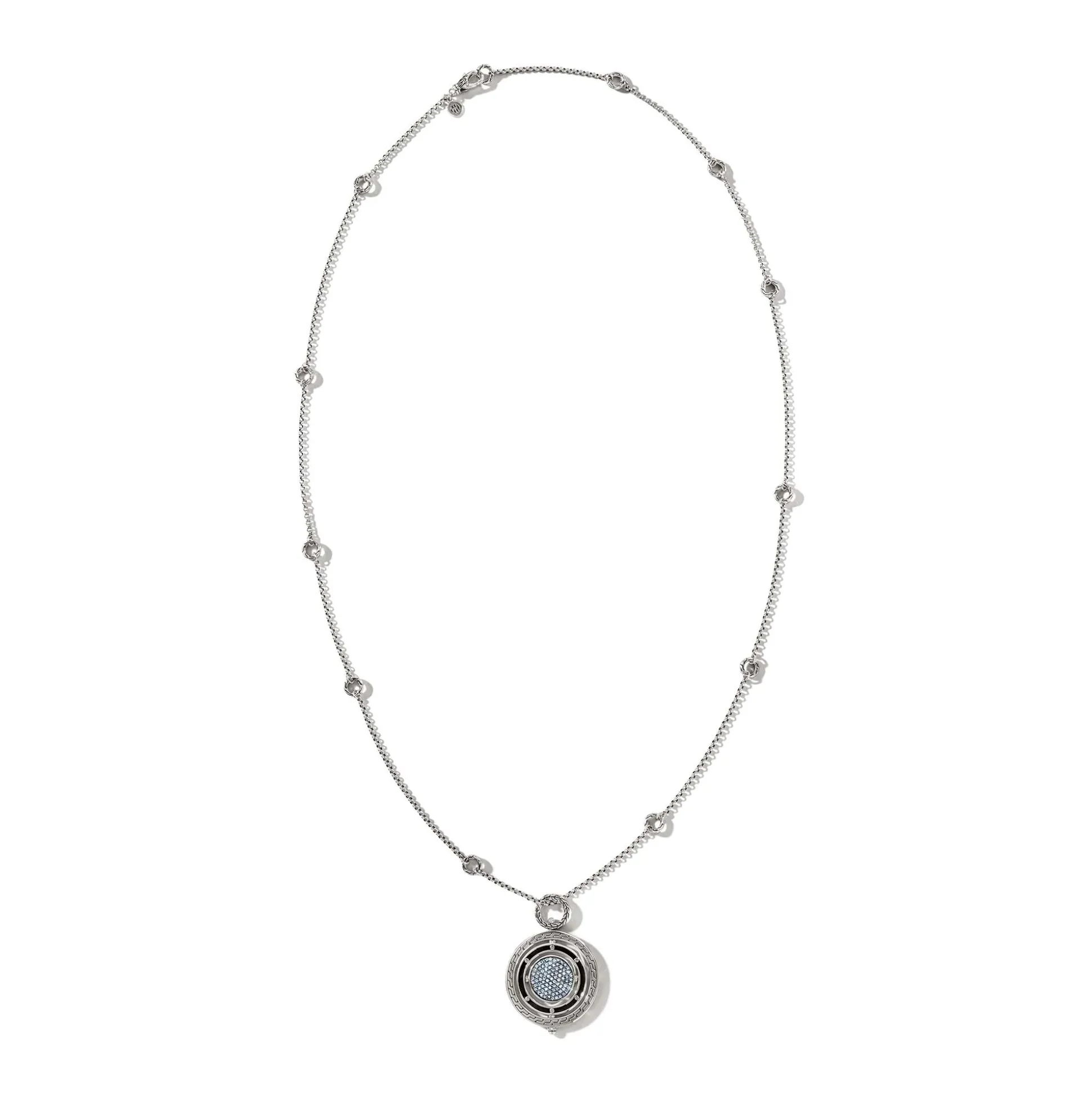 Women John Hardy Pendants^Moon Door Necklace, Sterling Silver, Pave