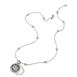Women John Hardy Pendants^Moon Door Necklace, Sterling Silver, Diamonds