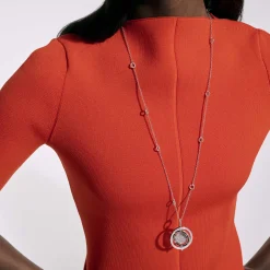 Women John Hardy Pendants^Moon Door Necklace, Sterling Silver, Diamonds