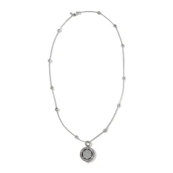 Women John Hardy Pendants^Moon Door Necklace, Sterling Silver, Pave